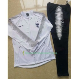 Frankreich Trainingsanzüge Weiß 2018